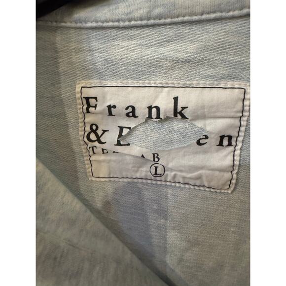 Frank & Eileen Patrick Popover Henley - Heather Blue - L - Picture 4 of 6